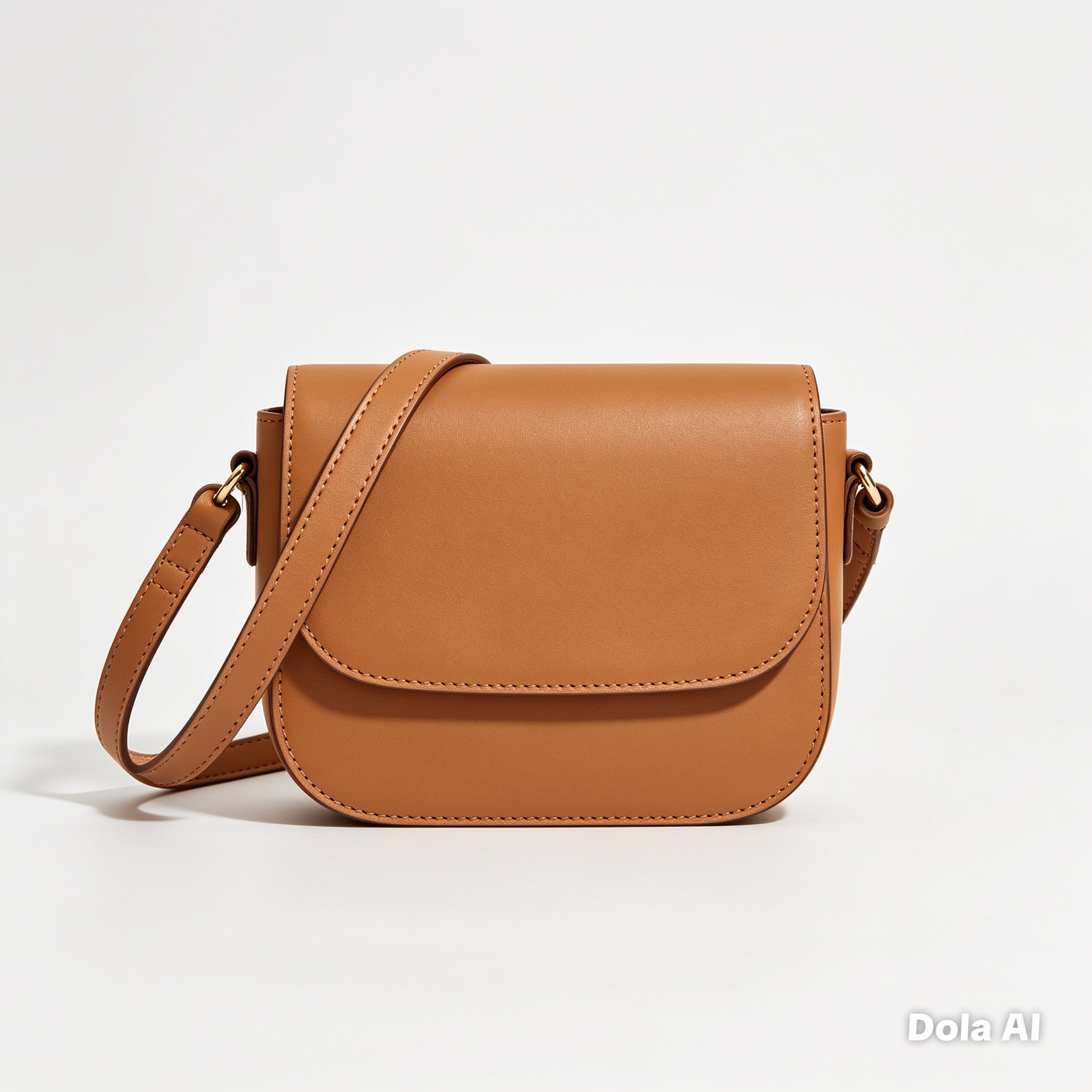 Bolsa Tiracolo Clássica Bege - Imagem 4