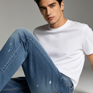 Destaques do Produto: Durabilidade Extrema — jeans grosso e resistente para o dia a dia. Modelagem Anatômica — caimento impecável e confortável. Costuras Reforçadas — linha dupla resistente, ideal para uso frequente. Lavagem Clássica — azul tradicional que combina com tudo. Bolsos Funcionais — bolsos fundos e práticos. Tecido Premium: Composição: 98% Algodão | 2% Elastano Jeans macio com leve elasticidade para maior conforto Tabela de Medidas (Adulto): Tamanho 38: Cintura 76cm | Quadril 96cm | Comprimento 105cm Tamanho 40: Cintura 80cm | Quadril 100cm | Comprimento 106cm Tamanho 42: Cintura 84cm | Quadril 104cm | Comprimento 107cm Tamanho 44: Cintura 88cm | Quadril 108cm | Comprimento 108cm As medidas podem variar até 2cm a mais ou a menos. Retirada na loja ou entrega rápida em Santa Rosa! Garanta já a sua Calça Jeans e sinta a diferença!