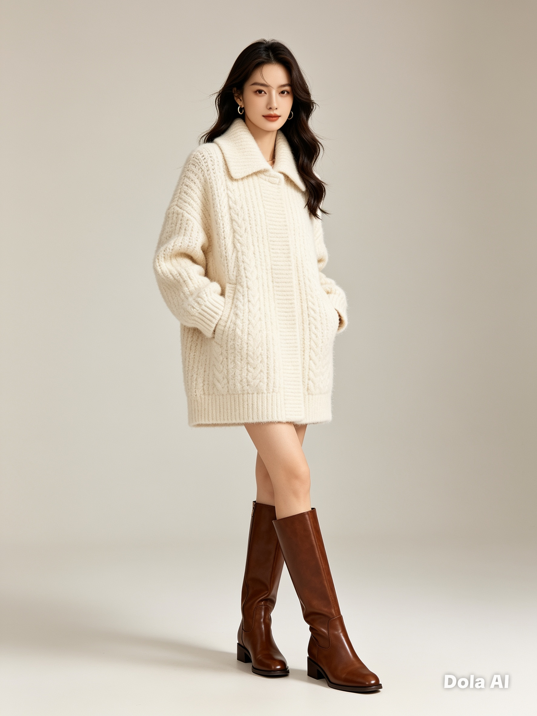 Bota Feminina de Couro Elegance - Imagem 7