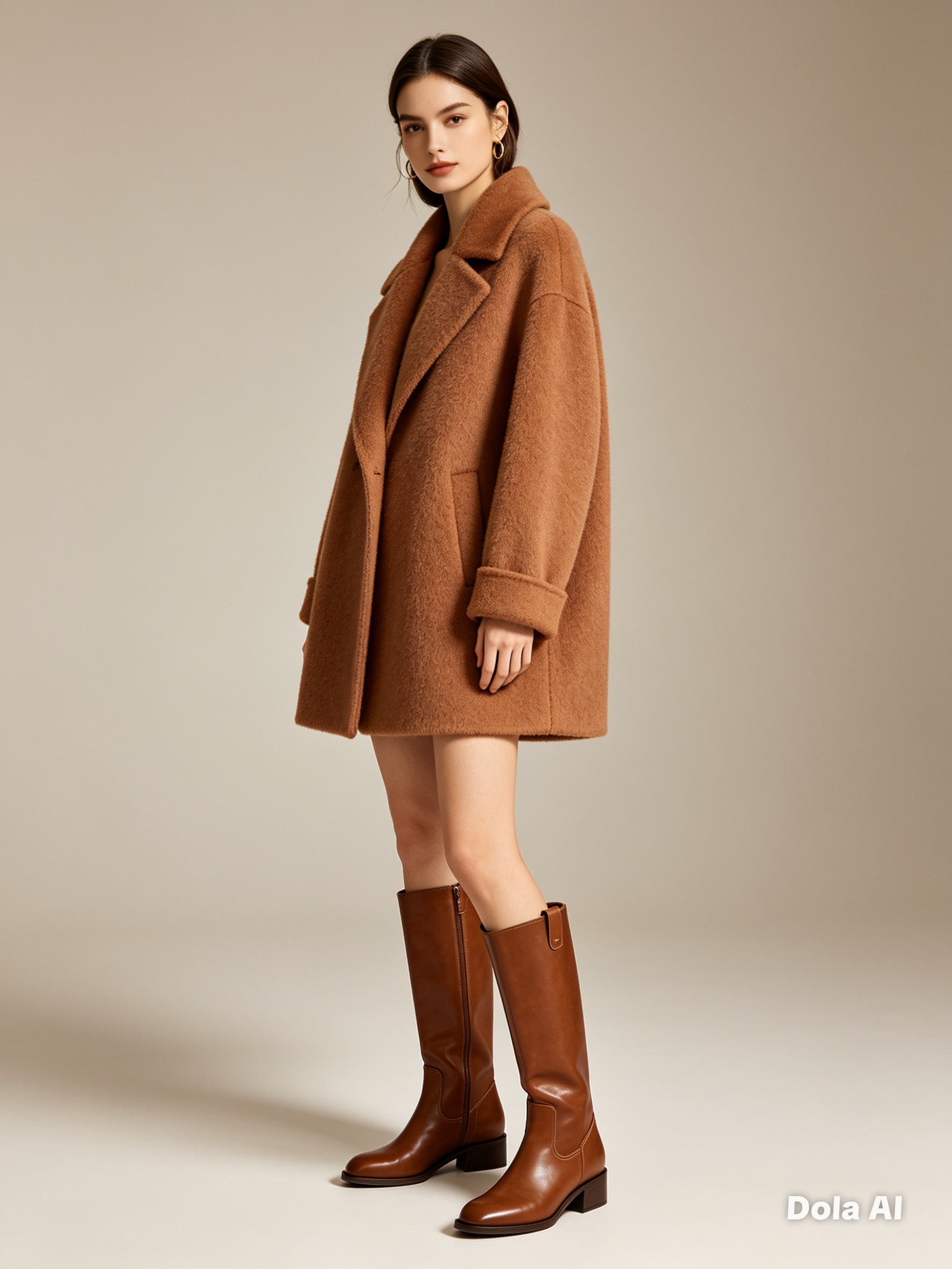 Bota Feminina de Couro Elegance - Imagem 5